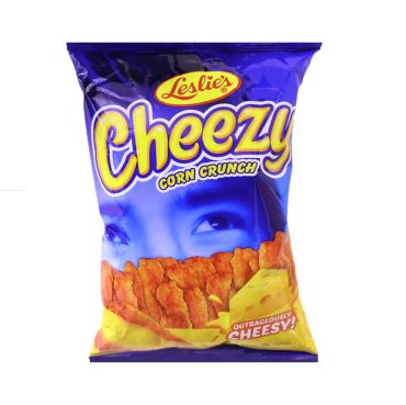 Leslies Cheezy Corn Crunch, 150Gm Outrageous Cheesy, Pack Of 10